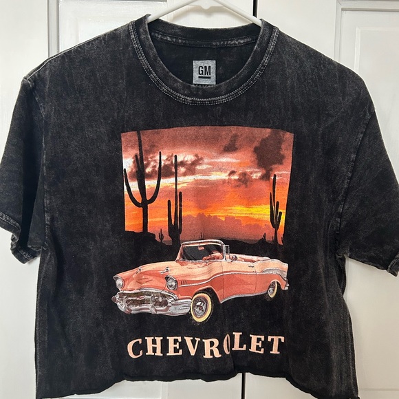 Cropped Chevrolet T-Shirt - Picture 1 of 1